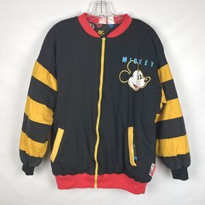 VTG Disney Mickey & Co. Donnkenny Adult Size Cold Weather Puffer Coat Jacket